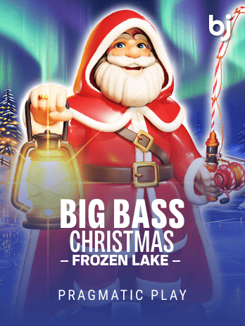 Big Bass Christmas Frozen Lakepng